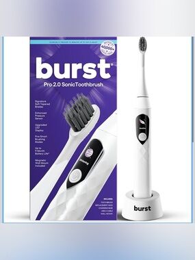 Burst Pro 2.0 Sonic Toothbrush - White